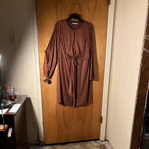 Antoni Melani dress size 8 cinnamon color
